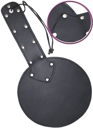 Rund sort spanker paddel